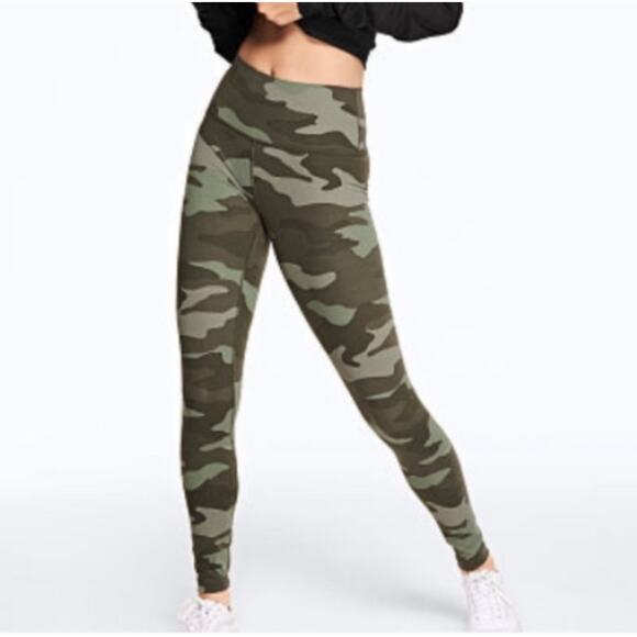 VS PINK | Camo Ultimate Yoga Leggings | S - Picture 1 of 5